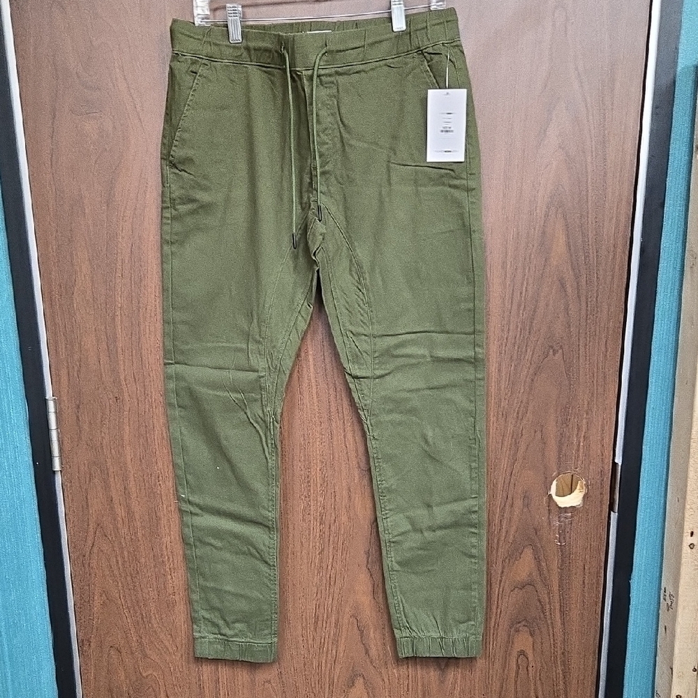 FashionNova Men Size M Olive Colin Jogger Pants